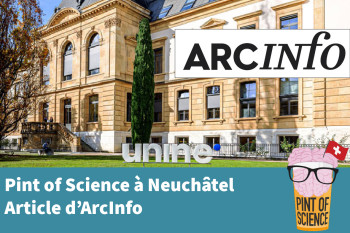 [Pint25-En]  Pint of Science 2025 à Neuchâtel par ArcInfo